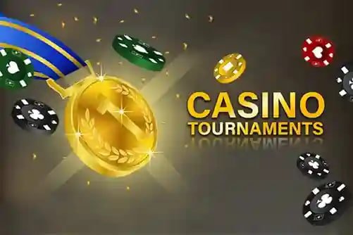 Account safety and privacy reminder beside casino-style content